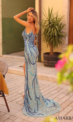 Amarra Long Formal Dress 88291
