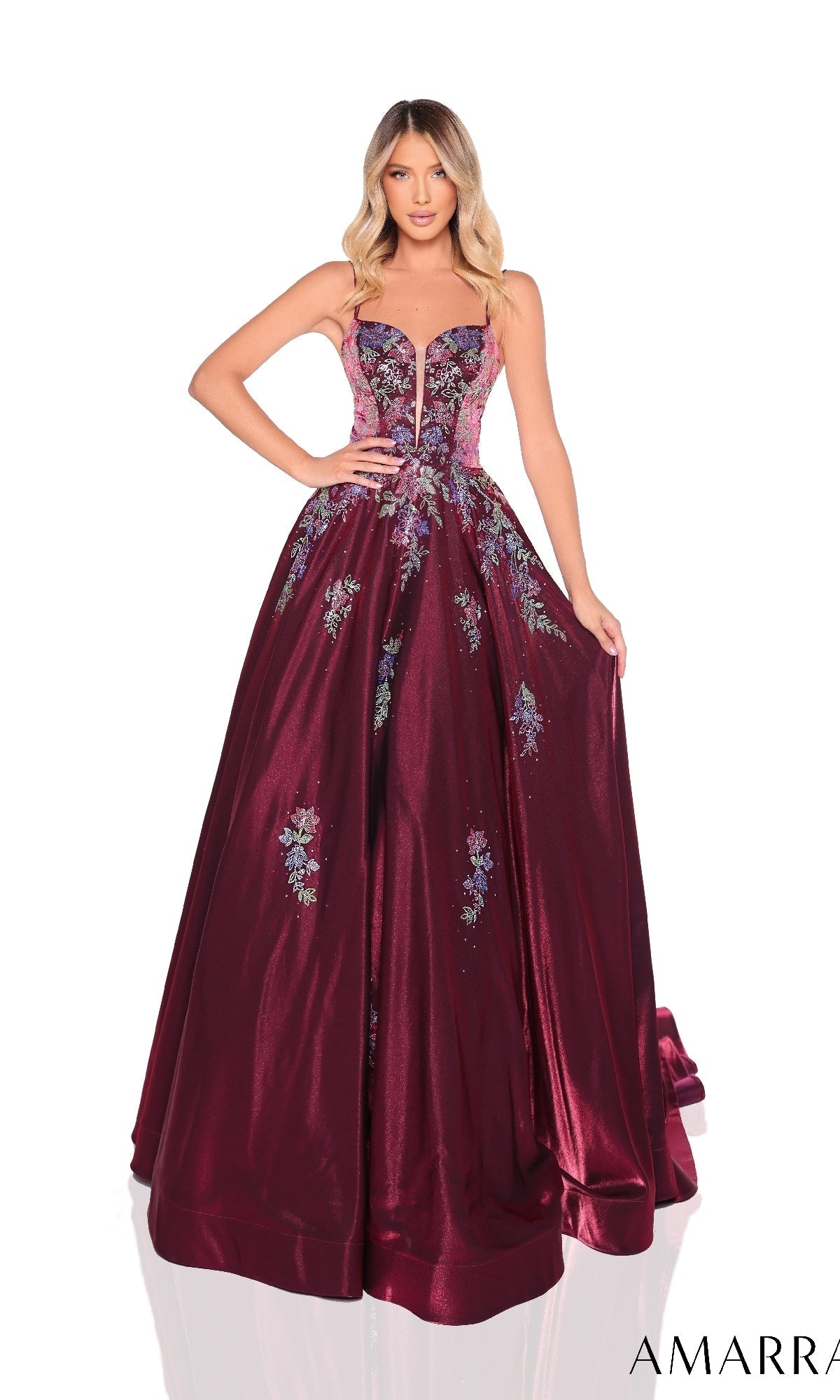 Amarra Long Formal Dress 88379