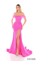 Amarra Long Formal Dress 88631-1