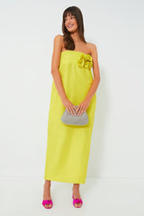 Neon Yellow Rosseta Dress