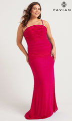 Faviana Long Plus-Size Formal Dress 9567