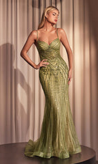 Long Formal Dress CD846 by Ladivine