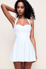 Juliette Twill Halter Dress