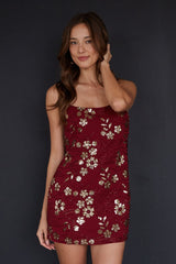 Erica Sequin Mini Dress