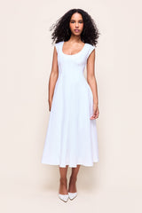 Leila Cotton Poplin Dress