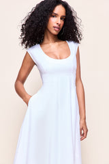 Leila Cotton Poplin Dress