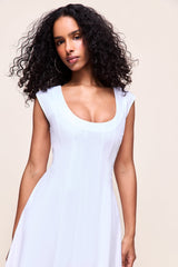 Leila Cotton Poplin Dress