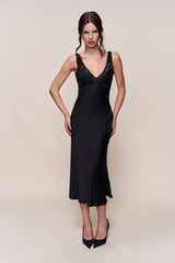 Scaosi Lace Detail Slip Dress