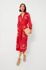 Poppy Daisy Print Dress