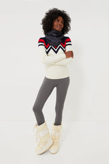 Peacoat Cashmere Pullover