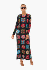 Vetrata Grande Long Sleeve Swing Dress
