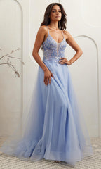 Amelia Couture Long Formal Dress tm1028