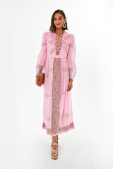 Pink Winifred Guava Dress