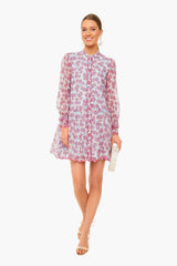 Dragonfruit Tilly Ruffle Eyelet Dress