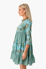 Exclusive Turquoise Camilla Rene Dress