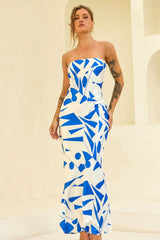 Dawn Maxi Dress - Blue
