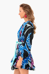 Purple Psychedelic Ella Dress