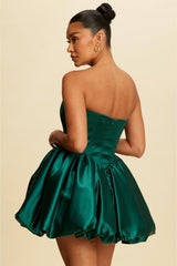 Emerald City Satin Balloon Puff Mini