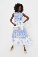 Jakarta Peri Sleeveless Smocked Maxi